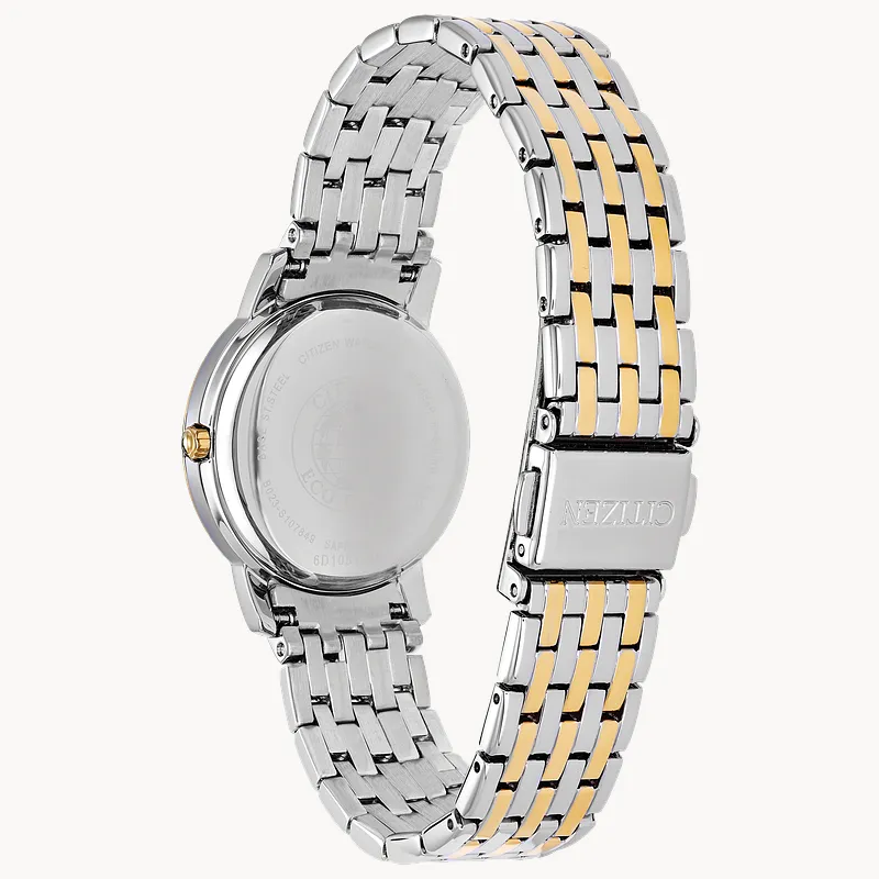 Silhouette Crystal - Ladies Eco-Drive Two-Tone Watch | CITIZEN Silhouette Crystal - Ladies Eco-Drive Two-Tone Watch | CITIZEN